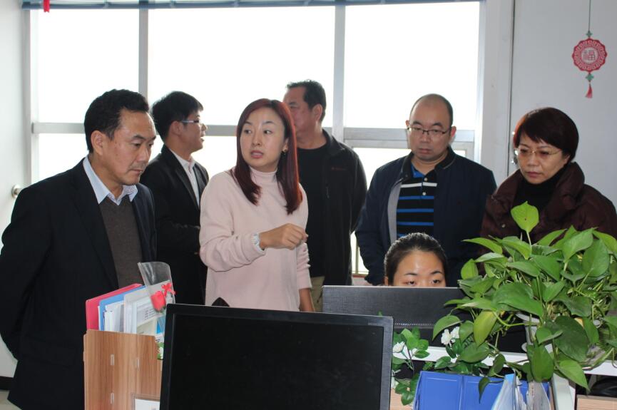 石家莊市職業財會學校校長一行到創元教育參觀考察 石家莊市職業財會學校校長一行到創元教育參觀考察